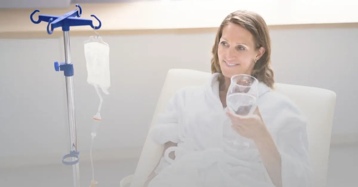 IV hydration therapy drip
