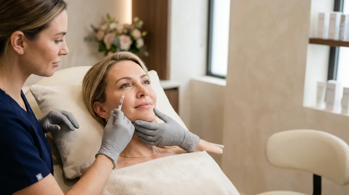 Under eye tear trough filler