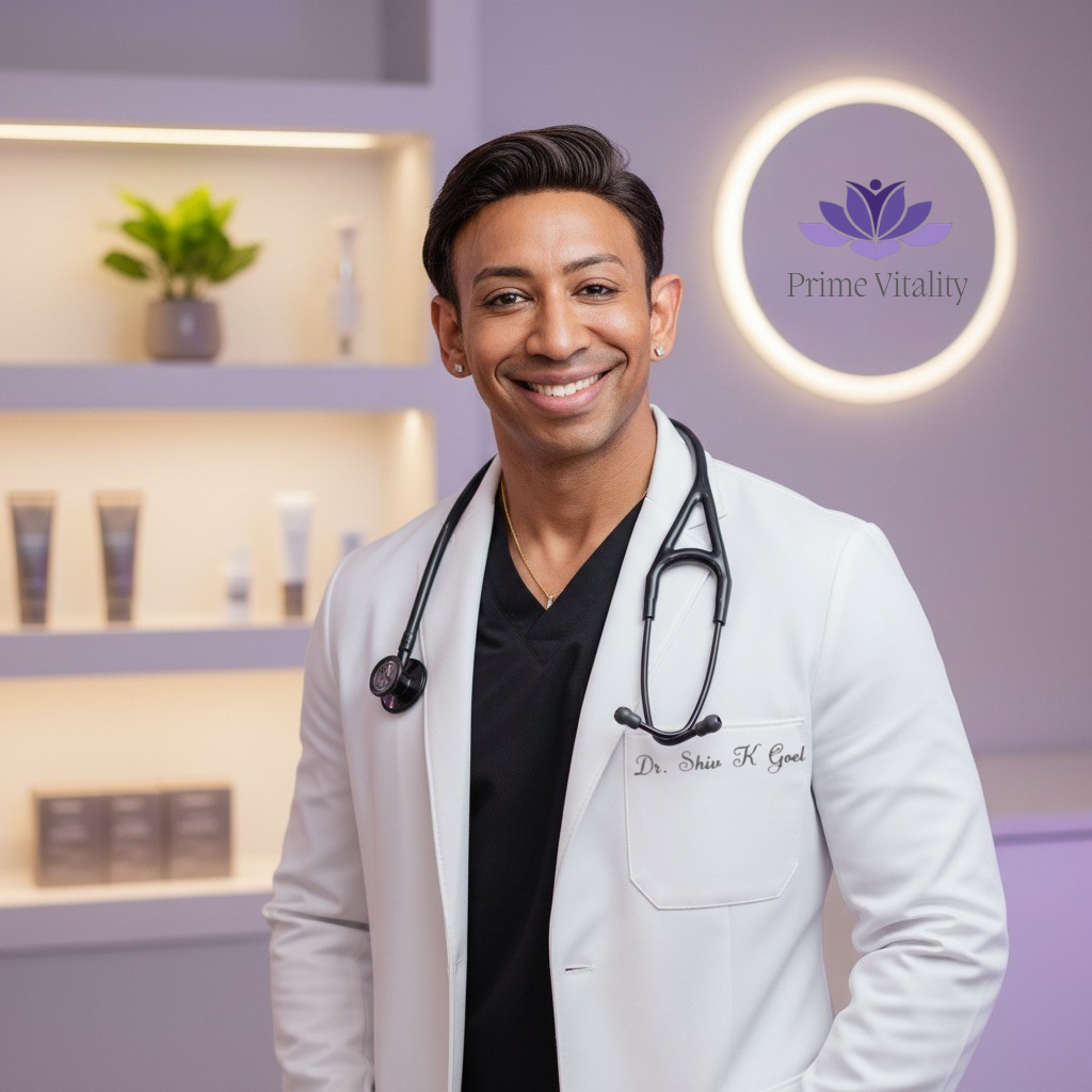 Dr. Shiv Kumar Goel, MD, MD — Founder, Prime Vitality Care