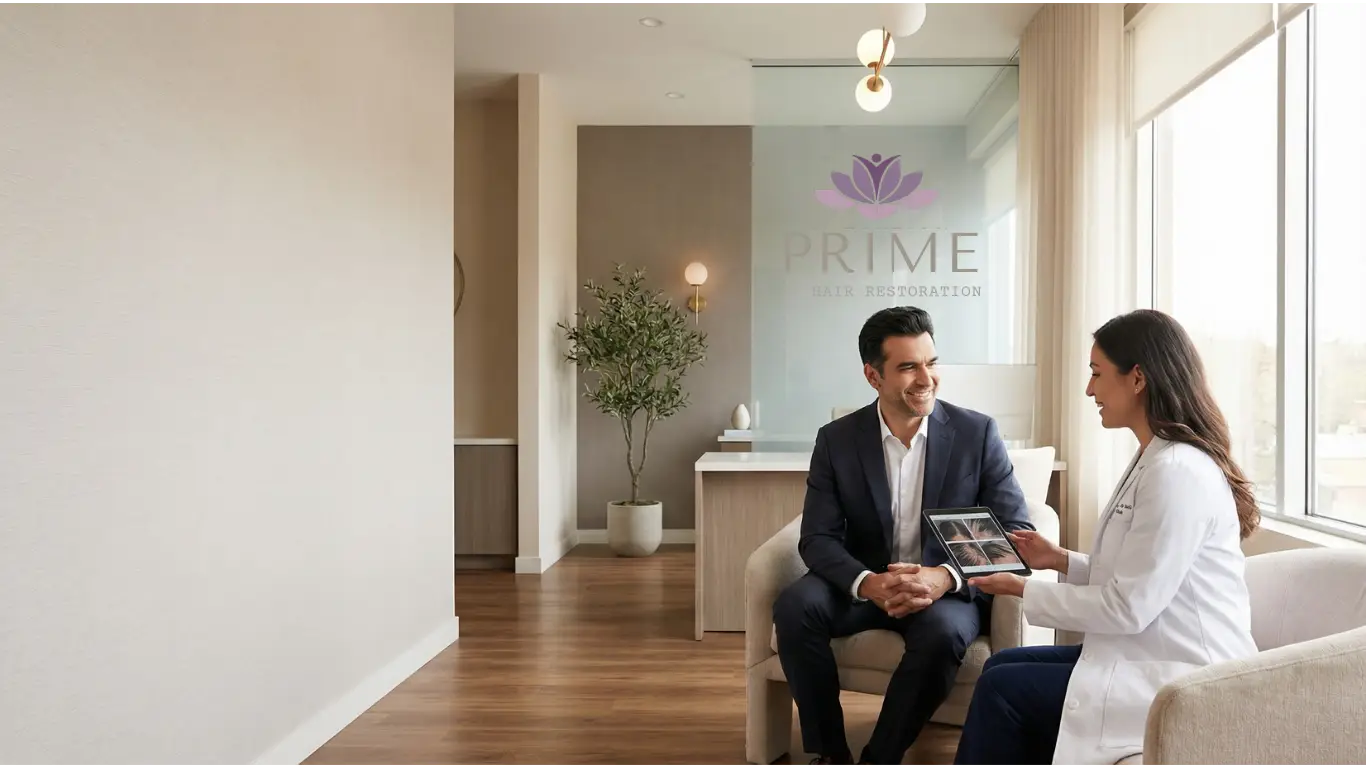 Prime Vitality hair restoration hub