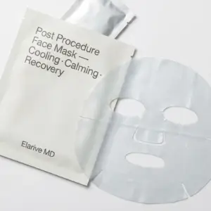 Post Procedure face mask by Elarive MD, designed for cooling, calming, and recovery after skincare treatments.