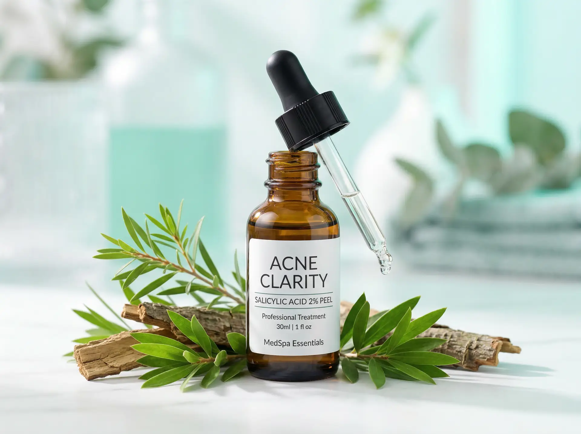 Acne-specific chemical peel treatment