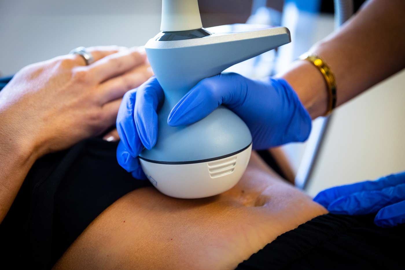 Exion Body procedure in progress