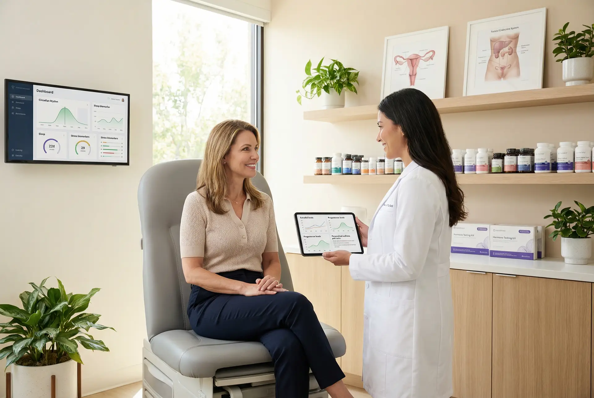 Hormone therapy consultation