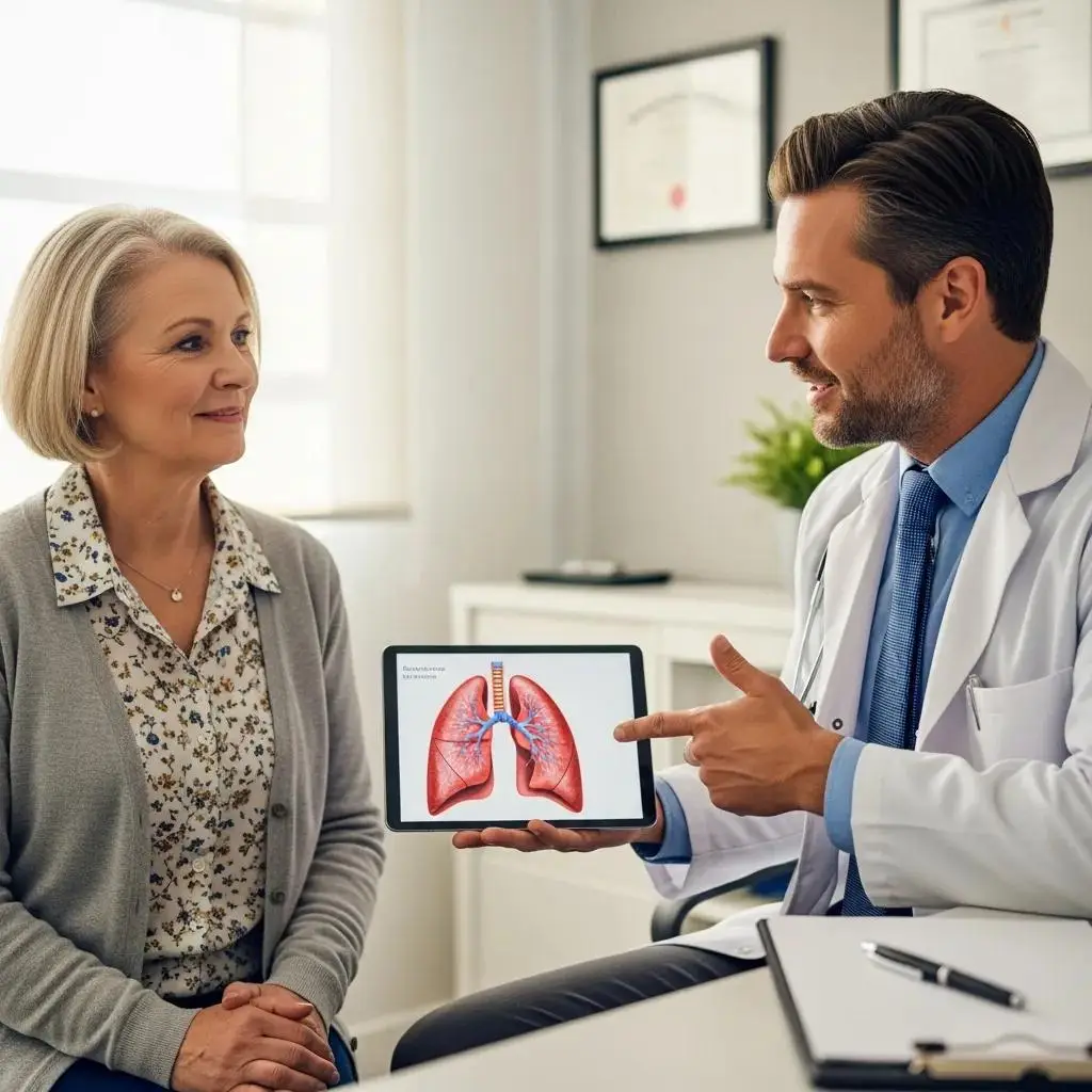 Patient consulting with a board-certified physician about Juvederm treatment options