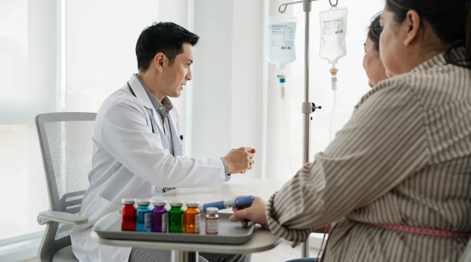 Immune-focused IV drips in San Antonio typically include high-dose Vitamin C among their formulations.; Injection